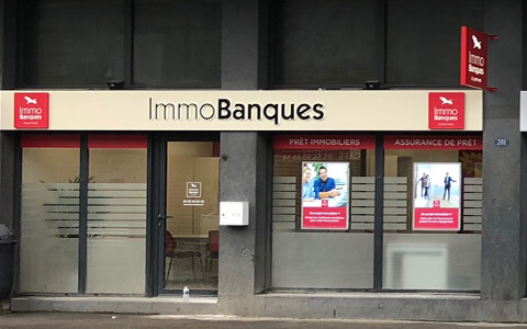 Devanture Agence de Bordeaux Saint Jean ImmoBanque