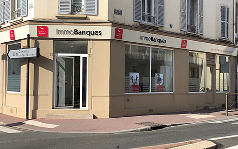 Devanture Agence de Meulan ImmoBanque