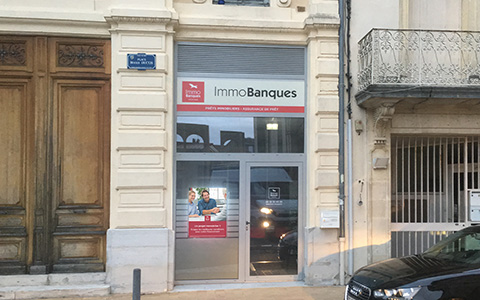 Devanture Agence de Dax ImmoBanque