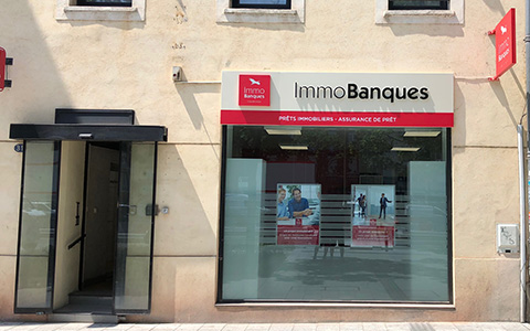 Devanture Agence de Toulouse Centre ImmoBanque