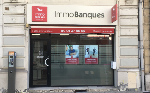Devanture Agence d'Agen ImmoBanque