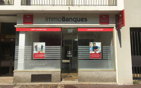 Devanture Agence d'Arcachon ImmoBanque
