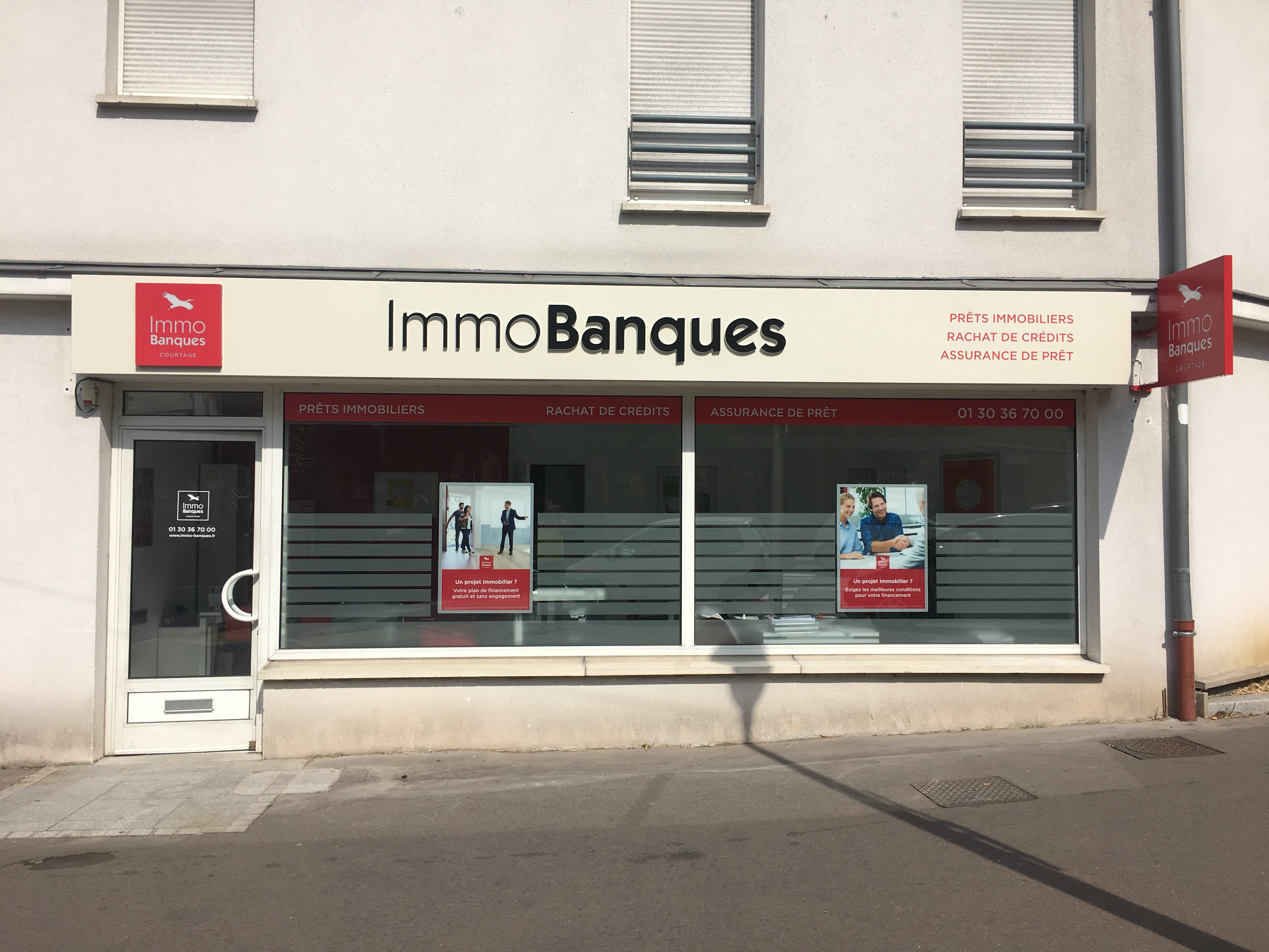 Devanture Agence d'Eaubonne ImmoBanque