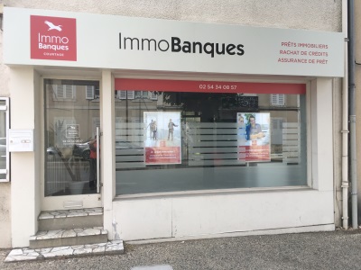 Devanture Agence de Châteauroux ImmoBanque