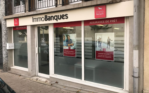 Devanture Agence de Montpellier ImmoBanque